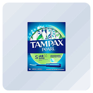 Tampax Tampones Pearl Super Absorbencia, 18 Unidades