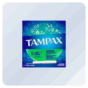 Tampax Tampones Pearl Super Absorbencia, 20 Unidades