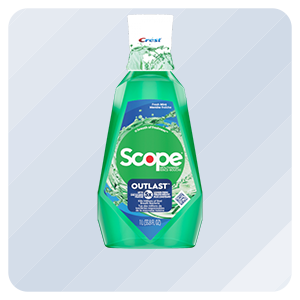 Crest Scope Enjuague Bucal Fresh Mint, 1 Litro